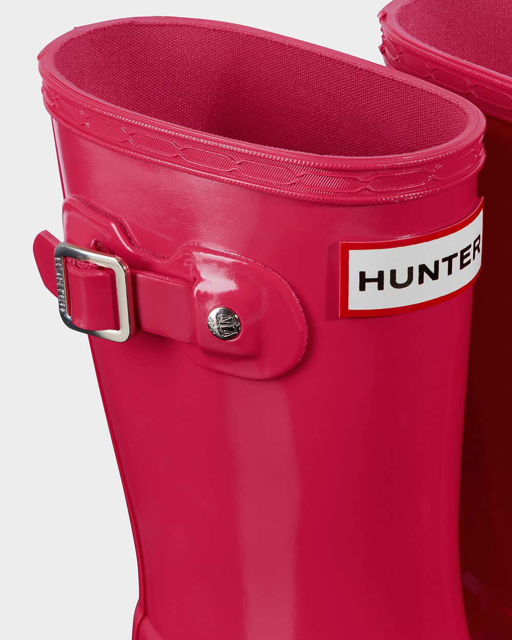 Bottes de Pluie Hunter Original Petits Gloss Enfant Rose NJMGSBQ-10